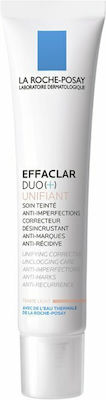 LA ROCHE POSAY EFFACLAR DUO+ UNIFIANT LIGHT ΑΠΟΧΡΩΣΗ 40ML